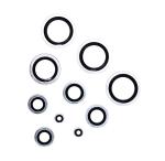Self Centralising 304 Stainless Steel Dowty Seal Gasket NBR Rubber Bonded Seal