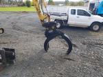 Q235B/Q345B Wood Grapple Single Cylinder Hydraulic Log Grab For 6-10ton