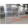 Buy cheap Outdoor Temporary Fence Panels , Construction Site Fence Panels 3.0mm 4.0mm Dia from wholesalers