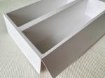 Wet Press Paper Paper Pulp Moulded Trays V Groove Living Hinge Sustainable