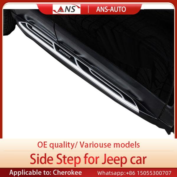 Buy cheap Heat Resistant Jeep Cherokee Car Running Boards Aluminum Alloy from wholesalers