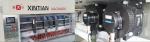High Speed Flexo Printing Slotting / Die Cutting Machine Three Color