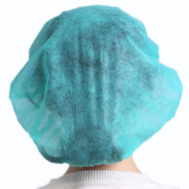 PP Non Woven Hospital Bouffant Cap Spa Hospital Surgical Hats Headwear