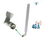 SMA TPE External 2G 3G 4G LTE Terminal Mount Dipole Rubber Antenna