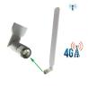 Buy cheap White 698-2700Mhz 5dBi 6dbi 10Dbi TPE Rubber High gain Antenna With SMA male connector from wholesalers