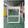 Buy cheap Nail Fin And Flange Customized Project UPVC Double Top Hung Window Opener from wholesalers