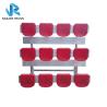 Buy cheap Straight 5 Row Bleachers , Fireproof Portable Aluminum Bleachers With Foot Pads / Plastic Seats from wholesalers