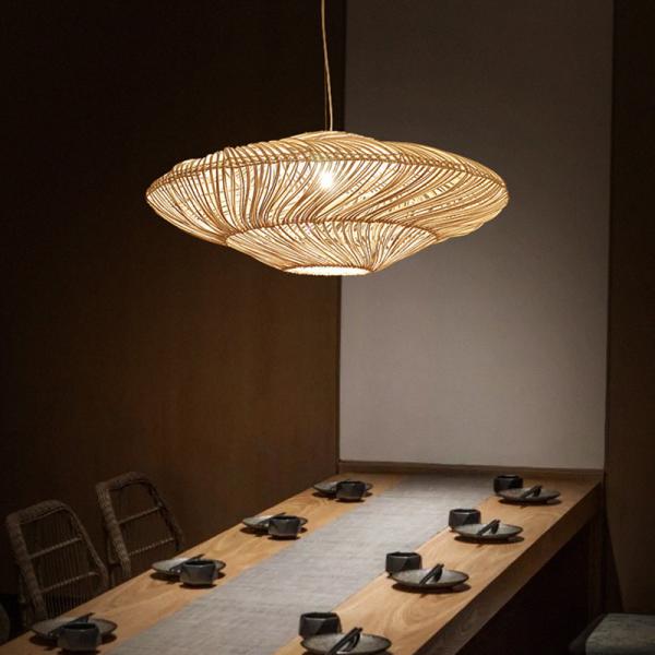 Buy cheap UFO Shades Rattan Lamp Creative Chinese Style Pendant Lights Suspension wicker lamp(WH-WP-65) from wholesalers