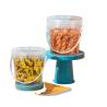 Buy cheap Food Grade Candy Snack Bucket Clear Sealed Jar 1L Capacity ISO9001SGS Accredited from wholesalers