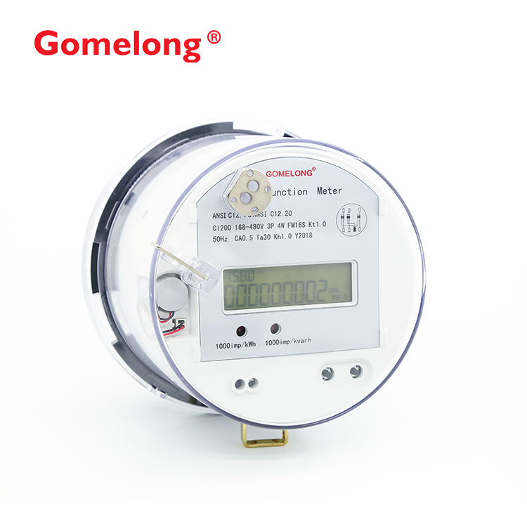 High Quality 12S 12S 16S Round Meter Socket Ansi Socket Three Phase Energy Meter / MEDIDOR KWH RECEPTACULO