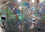 1.0 mm PVC Inflatable Walk On Water Ball 2m Dia Soccer Ball With Colorful