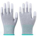 Led Industry Conductive Electronics Working Antistatic Top Fit ESD Gloves PU