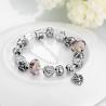 Buy cheap SJ Wholesale Vogue Vintage Alloy Jewelry Fantasy Ethnic Style Heart Shape Magnet Buckle Chain Handmade Glaze Bead Bracel from wholesalers