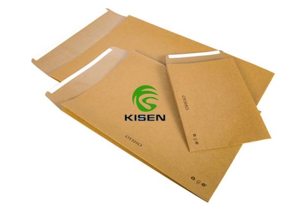 Buy cheap Self Adhesive Kraft Heat Seal Bags , Brown Sealed Paper Bags With Logo from wholesalers