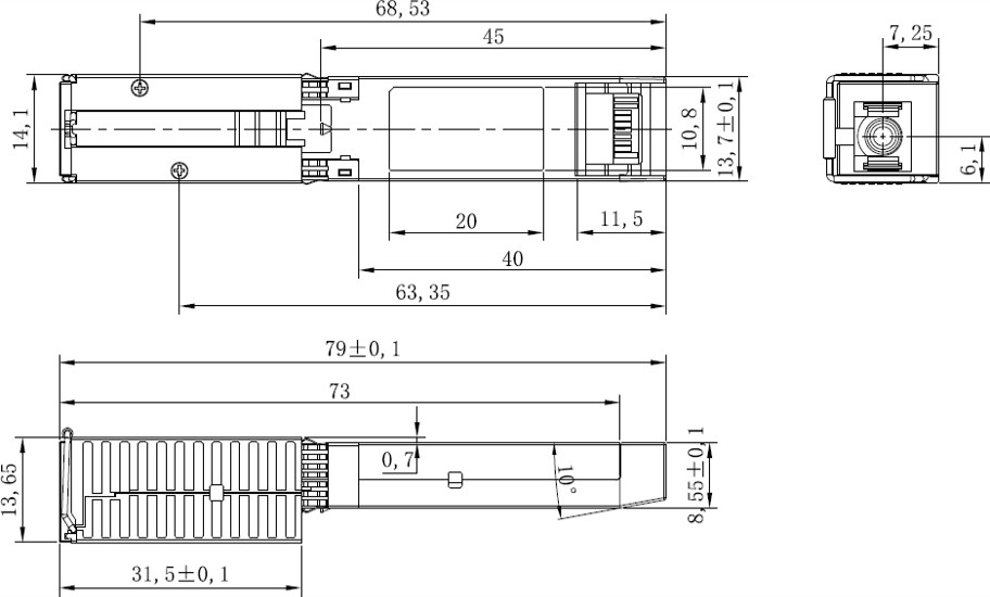 GPON SFP Dual-Mode ONU Stick supported both EPON oLTs and gPON oLTs