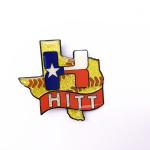 Professional Sports Trading Pins Iron Shape Custom Soft Enamel Pins