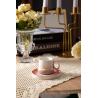 Buy cheap Coffee Cups Of 6 Luxury Pink Espresso Cups And Plate Design Ceramic Mugs Water Coffee Milk Cup Mug Ceramic Coffee Mugs for Wholesale from wholesalers
