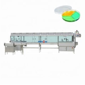 Buy cheap PLC Touch Screen Culture Medium Filling Machine 250ml Filling Volume product