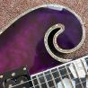 Buy cheap New Design CUSTOM purple electric guitar , with shell beautiful woman on body , 6 strings guitars , high quality guitar from wholesalers