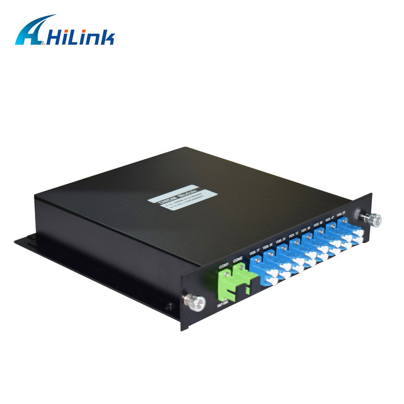 16 Channel DWDM Mux Demux CH17-CH61 Optional LGX With 2 COM Ports