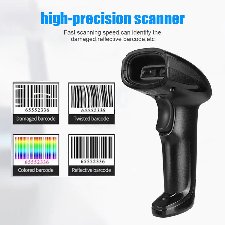 CCD Products Barcode Scanner YHD-1100C 1D Handheld Barcode Reader