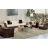 Buy cheap factory Luxury Modern Furnitures lounge low seating Leather Sofa For Livingroom from wholesalers