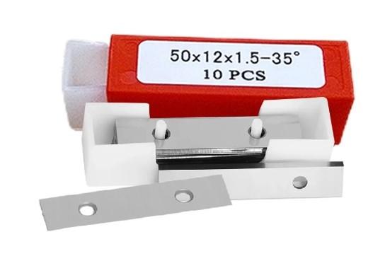 Buy cheap 50x12x1.5-35° TCT woodworking Planer Blades Carbide Woodturning Tools from wholesalers