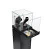 Buy cheap Wooden Point Of Purchase Pop Display Necklace Jewelry Display Stand With Lock from wholesalers
