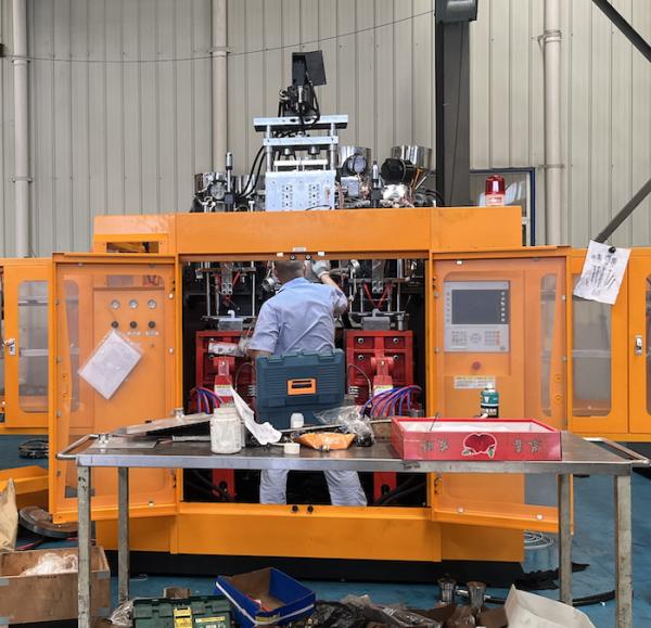 Buy cheap Perfect Automatic Extrusion Blow Molding Machine For Plastic Milk Bottles from wholesalers