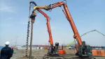 Hot selling Excavator Piling Boom Long Reach Boom Excavator Spare Parts For 20