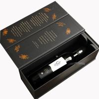 Buy cheap Rigid Magnetic Closure Cardboard Display Box Champagne Whisky Wine Bottle product