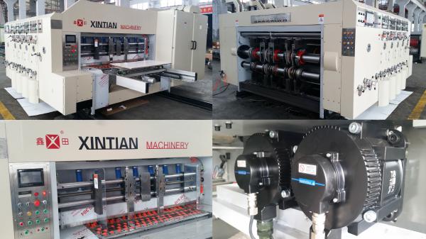 High Speed Corrugated Carton Box Making Machine Cardboard Printing Slotting Die