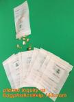 Medical First Aid Kit Empty Bag, medical pill zip lock bag, resealable medical