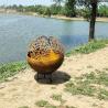Buy cheap Manual Ignition Corten Steel Fire Pits 3mm Thickness For Outdoor Use from wholesalers