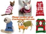 Retail Teddy Chihuahua Fashion Dog Puppy snowflake Pet Jumper Knit Dog Sweater