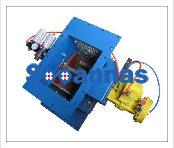Buy cheap Casting Steel Three Eccentric Pneumatic Pair 1000mm Cement Valves from wholesalers