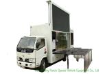 Moving LED Display Advertising Truck With Stage Lifting System For Outdoor