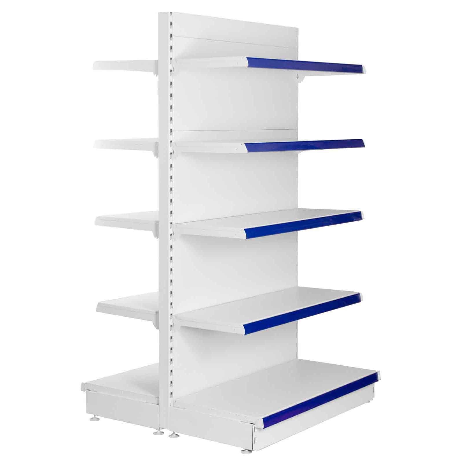 Dual Sides Supermarket Display Racks Loading Capability 10-250kgs / Layer