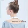 Buy cheap OEM Electric Neck Back Shoulder Warmer Relax Massage Relieve Neck Pain TENS Shiatsu Deep Kneading Mini Neck Massager from wholesalers