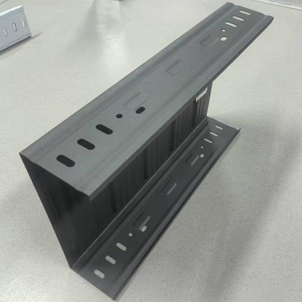 Buy cheap High Load Capacity Metal Cable Tray With Cover Uv Resistance Accessories Covers And Up To 1000lbs from wholesalers