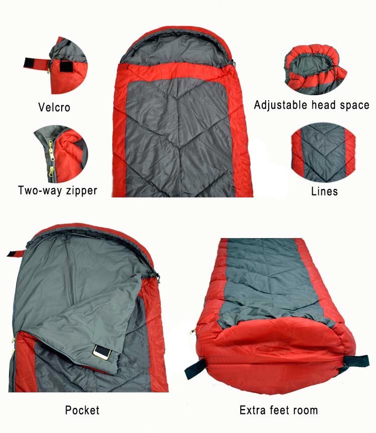 210T Polyester Sleeping Bag