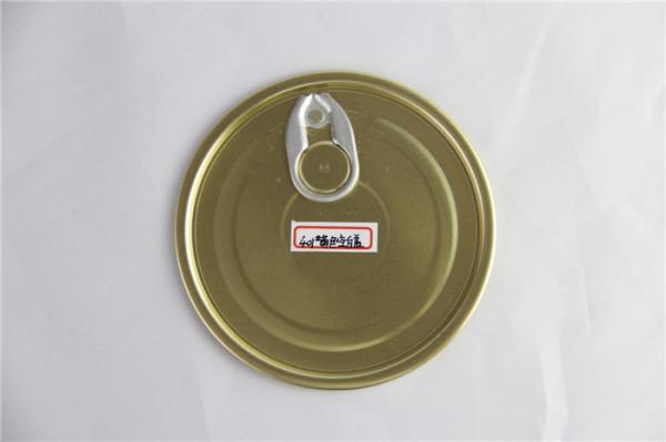 Buy cheap 73 mm Golden Round food gradeTin Can Lid / Full open tin plate EOE from wholesalers