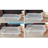 Buy cheap Food container tray,Black 5 Compartment Food Packaging Blister Plastic Fruit Tray,blister plastic microwave food ovenabl from wholesalers
