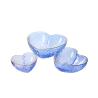 Buy cheap 10cm Centrifugal Casting Heart Shaped Bowls, Lead Free Salad Bowel Set with Gold Rim from wholesalers