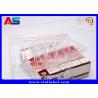 Buy cheap Plastic Tray And Paper Box For 10 Amp Of 2ml MOQ 100pcs 55um Thickness Clear PET from wholesalers