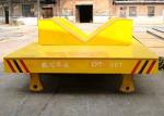Industrial heavy load steel coil rail transport trolley for aluminum factory