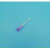 Buy cheap Purple Disposable Syringe Needles Inclined Out Diameter 2.4mm 13G from wholesalers