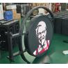 Buy cheap Outdoor Store Round LED SignP4 5000 nits Double Sides Waterproof LOGO Screen from wholesalers