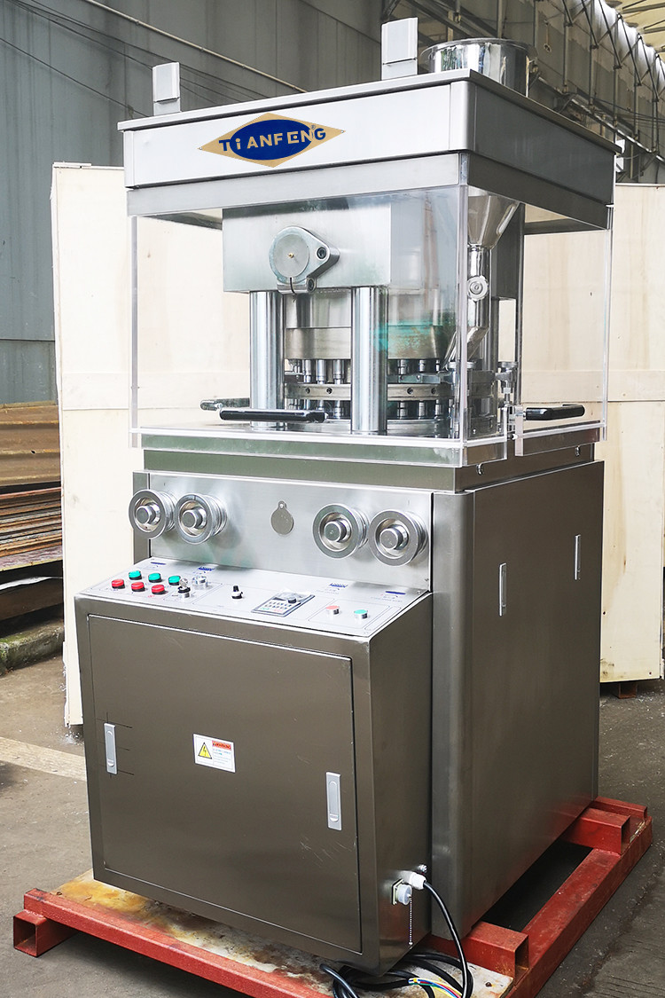 ZP23 ZP25 ZP27 7.5KW 40mm Powder Sweets Pharmaceutical Pill Press