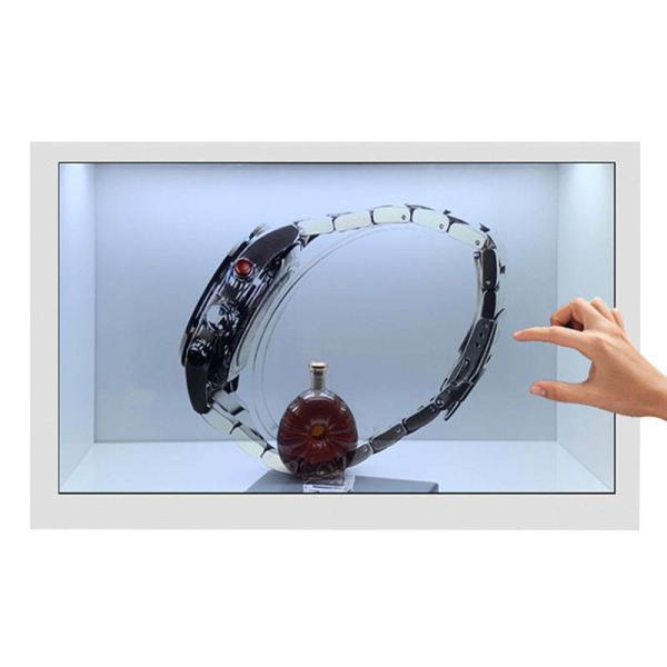 Buy cheap Android LCD See Through Display Interactive Advertising Translucent LCD Box from wholesalers